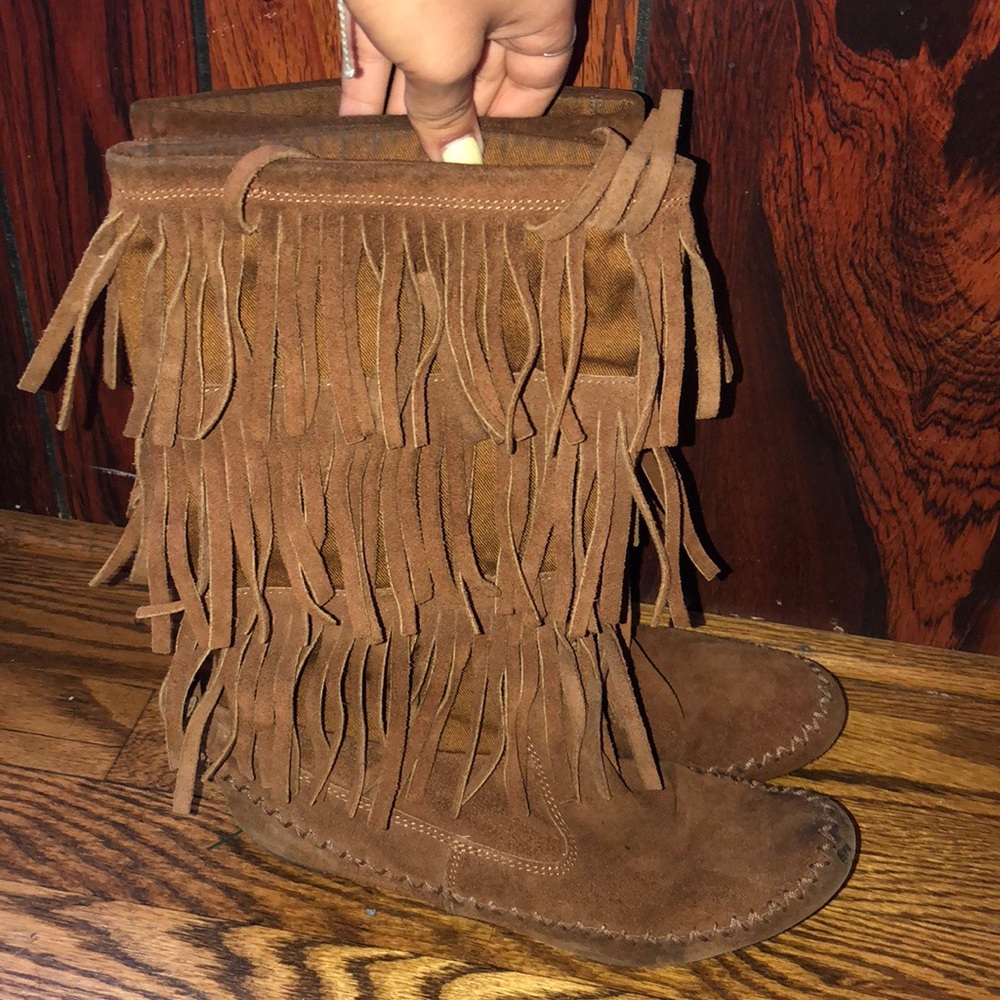 Lauren Conrad Moccasin boots